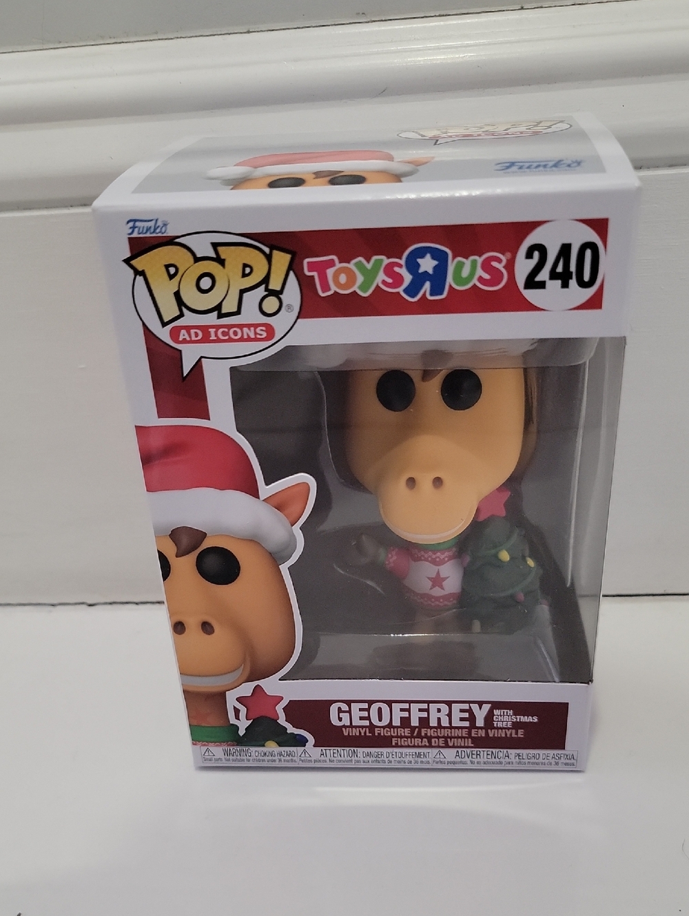 Funko POP! Geoffrey ToysRUs #240 Vinyl Figure - Tan, Red, White, Green, Black